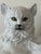 An exceptional monumental Italian hand-crafted terracotta sculpture depicting a reclining mother cat protectively...