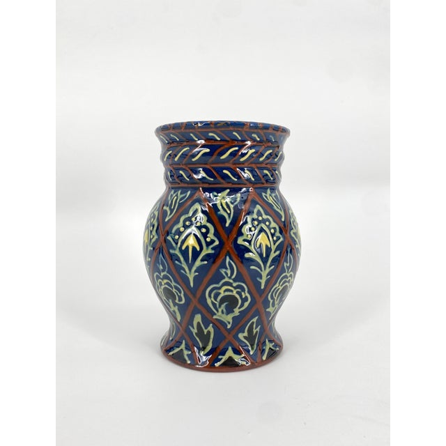 * by Prof. Max Läuger * from the Tonwerke Kandern art pottery * Bottom mark, see photos * antique, created around 1900 *...