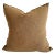 Fromentera French Linen Accent Pillow in Cappucino With Insert For Sale