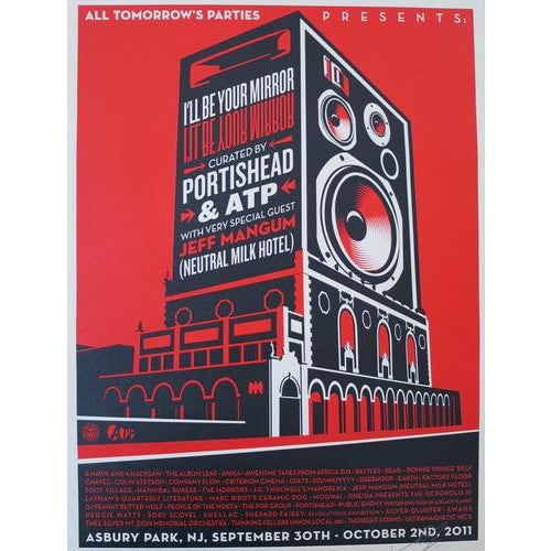 Shepard Fairey (Obey), All Tomorrow's Parties, 2011, Signed Silkscreen For Sale - Image 6 of 9