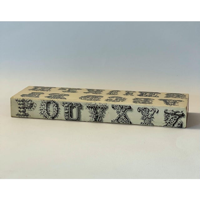 Fornasetti Alphabet Box For Sale - Image 6 of 10
