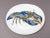 Pillivuyt et Cie Mid 20th Century Pillivuyt France Decor Grand Feu Blue Lobster Plate- Set of 4 For Sale - Image 4 of 7
