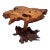 Vintage Live Edge Cypress Root Side Table For Sale
