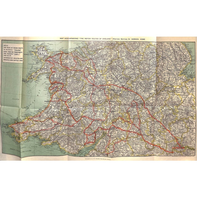 "The Motor Routes of England: Western Section" 1911 Home, Gordon For Sale - Image 11 of 12