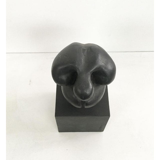 Black Patrizia Guerresi, Italian Black Abstract Sculpture, 1988, Aluminum For Sale - Image 8 of 16