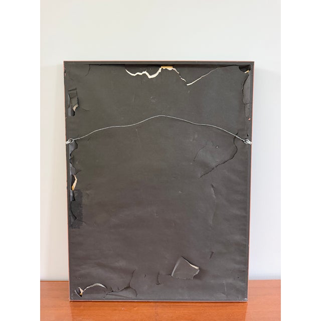 Hoi Lebadang Signed & Numbered 81/150 Abstract Color Lithograph, France, C. 1970s For Sale - Image 6 of 6