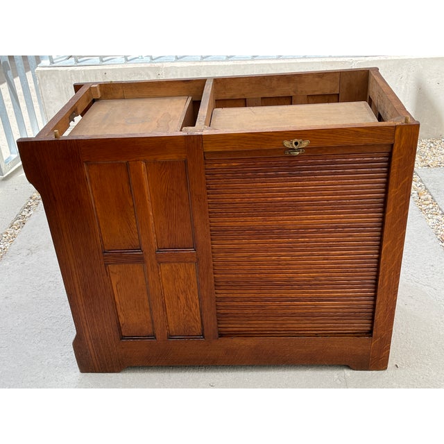 Office Desk in Oak and Veneered, 1890 For Sale - Image 14 of 18