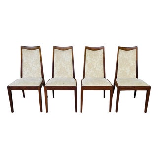 Vintage Teak and Fabric Dining Chairs from G-Plan, 1960s, Set of 4 For Sale
