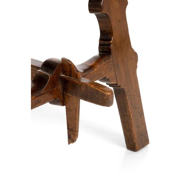 Tan Spanish Table in Olive Wood For Sale - Image 8 of 11