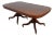 John Widdicomb Regency Walnut Dining Table For Sale