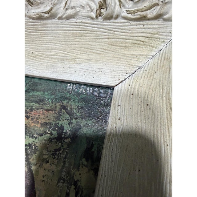 Paint Harold Stephenson Aka Abruzzi MCM Harilquin Painting For Sale - Image 7 of 7