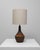 Mid 20th Century 20th Century German Brown And Orange Ceramic Table Lamp For Sale - Image 5 of 18