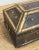 Brown Vintage Wooden Hinged Box W Metalwork Detail For Sale - Image 8 of 10