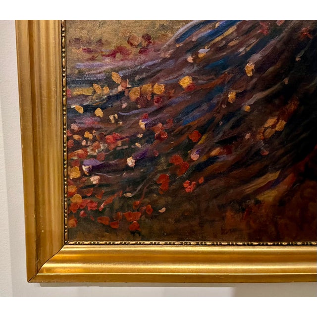 Antique “Bundle of Branches” Signed Painting For Sale - Image 4 of 6
