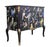 Gustavian Rococo style chests with natural marble slab and redesigned with a contemporary lacquered Christian Lacroix...