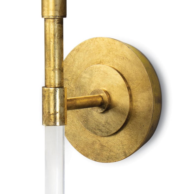 Not Yet Made - Made To Order Regina Andrew Auburn Crystal Sconce, Gold For Sale - Image 5 of 8