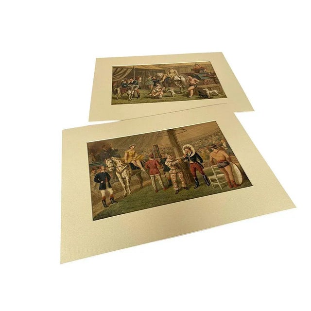 Edward Benjamin Herberte, Victorian Circus in the Ring, 1885, Watercolour For Sale - Image 4 of 6