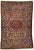 Textile Vintage Persian Hamadan Accent Rug, 03’04 X 04’10 For Sale - Image 7 of 7