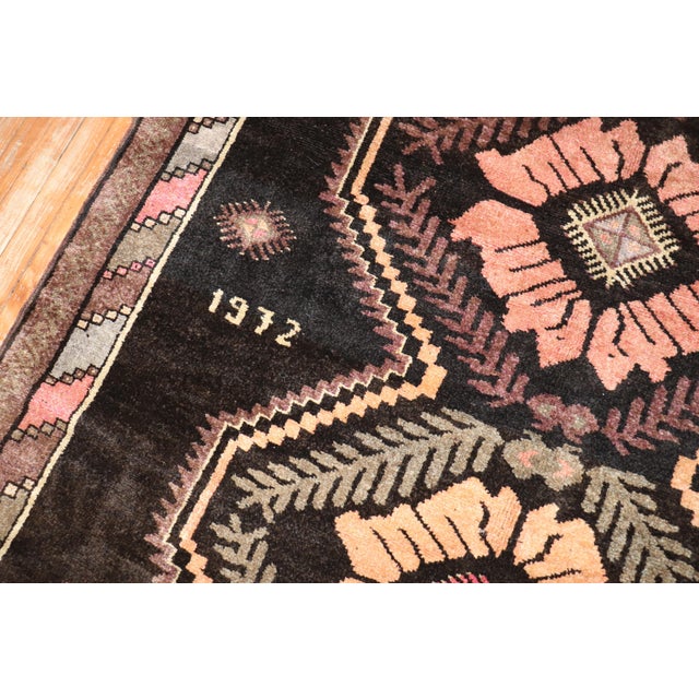 Textile 20th Century Zabihi Collection Turkish Kars Anatolian Corridor Rug - 6'3" x 17' For Sale - Image 7 of 10