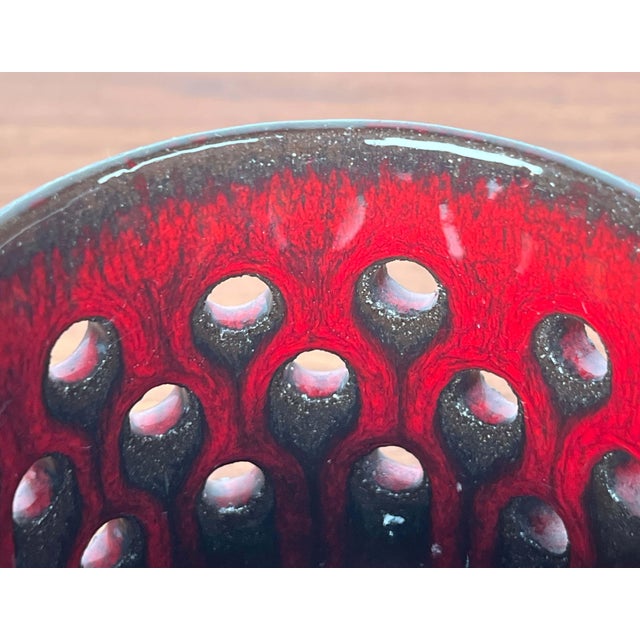 Mid-Century Modern Danish Studio Pottery Candleholder from Lehmann Pottery, 1960s For Sale - Image 15 of 18