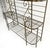 Vintage Steel & Brass Baker's Rack MINT For Sale - Image 16 of 17