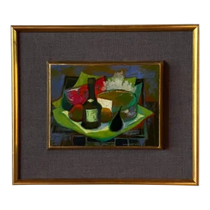 José S?°mano Torres (Mexican, B. 1942) Modernist Abstract Still Life C. 1960