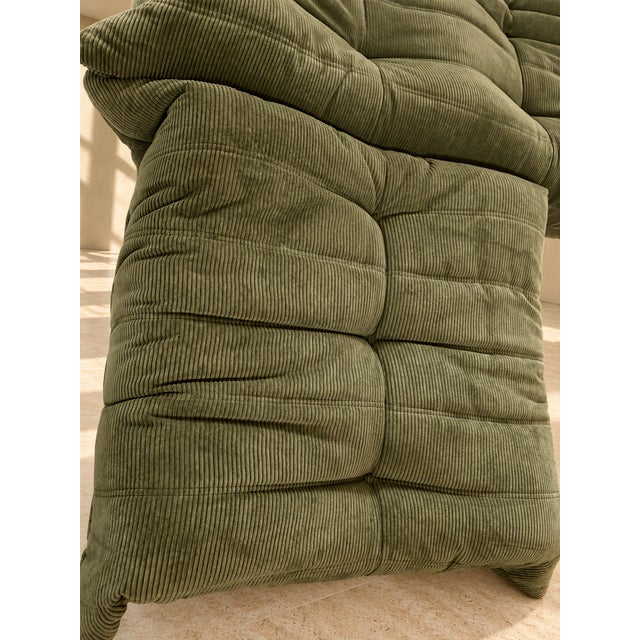 1970s Set of 5 Togo Modular Sofa by Michel Ducaroy for Ligne Roset, 1970s For Sale - Image 5 of 11