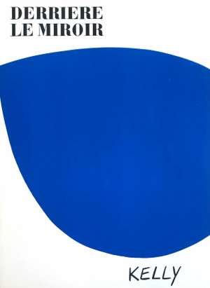 1958 Ellsworth Kelly Original Lithograph Derriere Le Miroir Dm01110