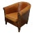 Vintage Dutch Cognac Colored Leather Club Chair For Sale