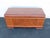 Brown Lane Art Deco Waterfall Inlay Cedar Chest Blanket Trunk 6619 For Sale - Image 8 of 18