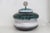 Tony Evans Raku Pottery Lidded Jar Drip Glaze Finish With Wood Display 4840b For Sale - Image 15 of 18