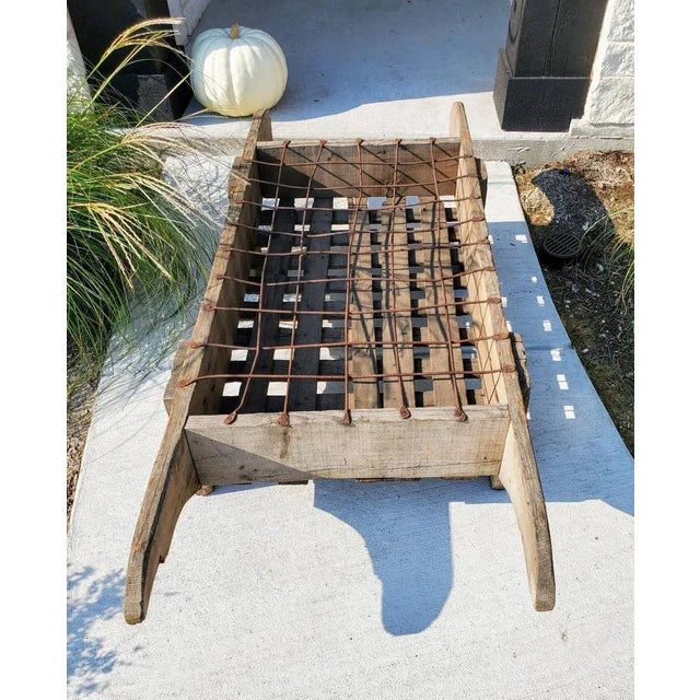 19th Century French Vineyard Wine Carrier For Sale In Dallas - Image 6 of 11