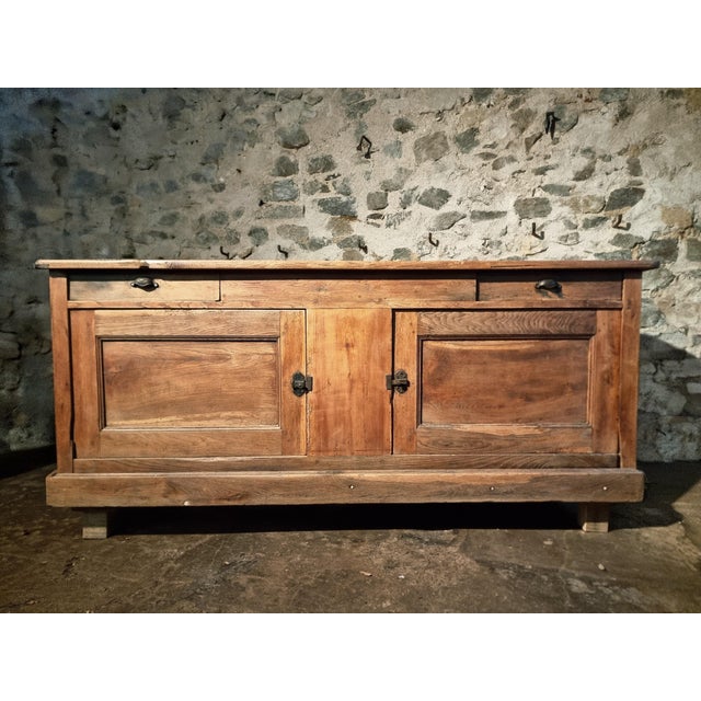 Antique French Oak Counter, 1800s For Sale - Image 18 of 18