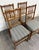 Late 20th Century Vintage Colonial Style Spindle Back Upholstered Dining Chairs - Set of 4 For Sale - Image 5 of 13