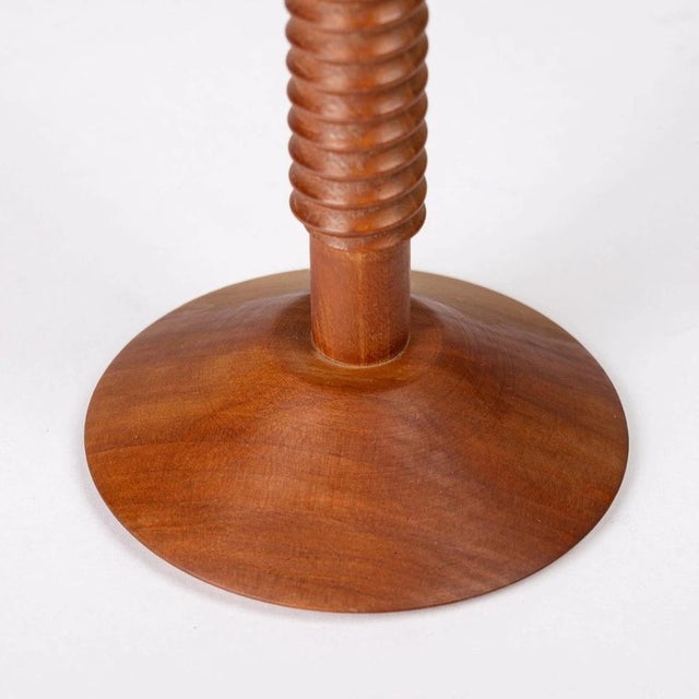 1990s Wooden Candlestick by Antonín Hepnar, 1990s For Sale - Image 5 of 7