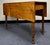 Antique Sheraton Circa 1830 Solid Birds Eye Maple Drop Leaf Table For Sale - Image 4 of 12