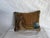 A distinctive decorative pillow created from a genuine 17th-century Brussels tapestry, this piece preserves an atmospheric...