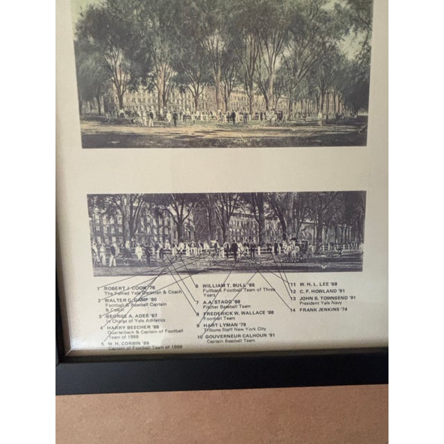 Set of Prints Entitled “The Yale Fence” 1891 For Sale - Image 11 of 12