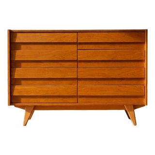 Vintage Czech U-453 Chest of Drawers by Jiří Jiroutek, 1960s For Sale