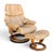 Ekornes Stressless Reno Leather Recliner Lounge Chair and Ottoman, Made in Norway For Sale - Image 11 of 18