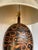 1960's Vintage Organic Modern Sculptural Ceramic Table Lamp With Rope Shade For Sale - Image 11 of 12