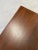 Brown Vintage Coffee Table With Scalloped Apron For Sale - Image 8 of 8
