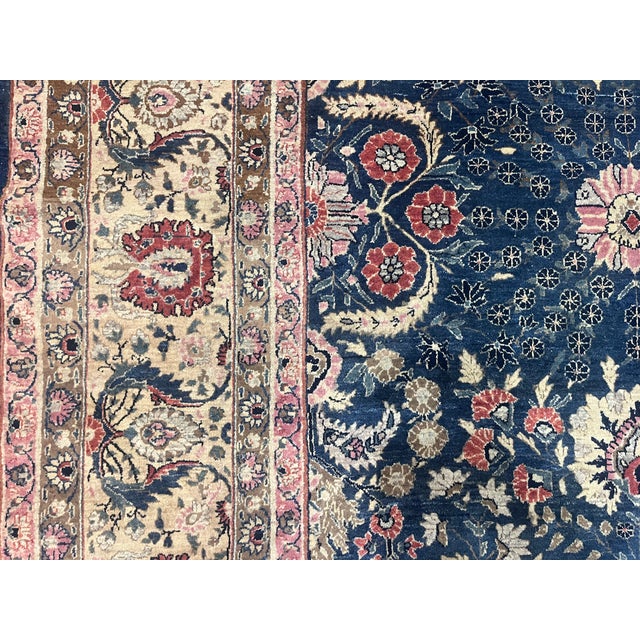 Late 19th Century Fine Antique Persian Farahan Sarouk Rug 11’0" X 16’5” For Sale - Image 5 of 7