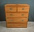 Wood 20th Century Teak Marine Chest of Drawers, India For Sale - Image 7 of 18