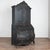 Baroque 19th Century Danish Black Painted Oak Secretary Bureau For Sale - Image 3 of 18