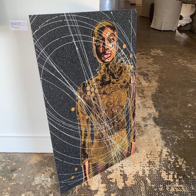 "Moon Drop" Contemporary Abstract Futuristic Figurative Mixed-Media Photograph by Rob Brinson For Sale - Image 9 of 13