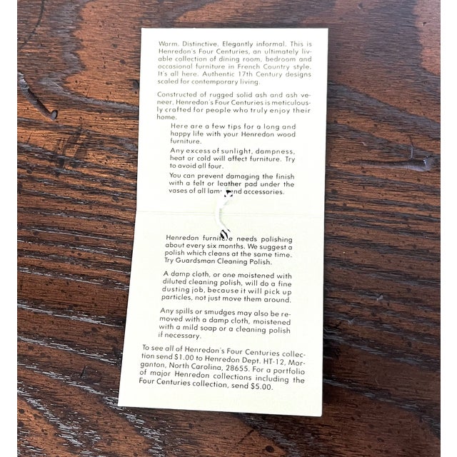 Late 20th Century Henredon "Four Centuries" French Provincial Solid Ash Sideboard / Buffet For Sale - Image 13 of 18