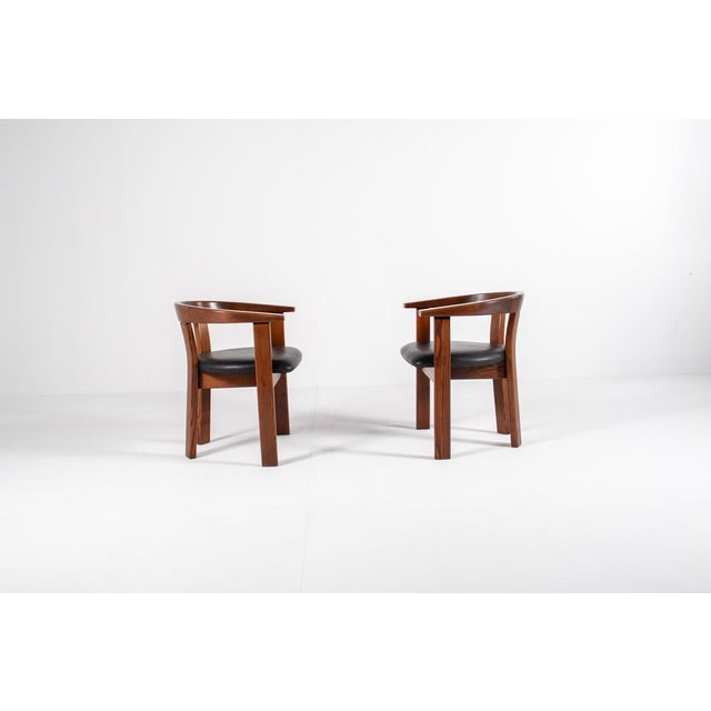 1970s Dining Chairs by Lars Gangsø, Denmark, 1970s, Set of 6 For Sale - Image 5 of 16
