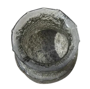 Brutalist Grey Glass Vase by Timo Sarpaneva, 1960s