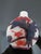 Chinese Ruyi Crab Lotus Carved Overlay Red & Blue Peking Glass Snuff Bottle For Sale - Image 10 of 11